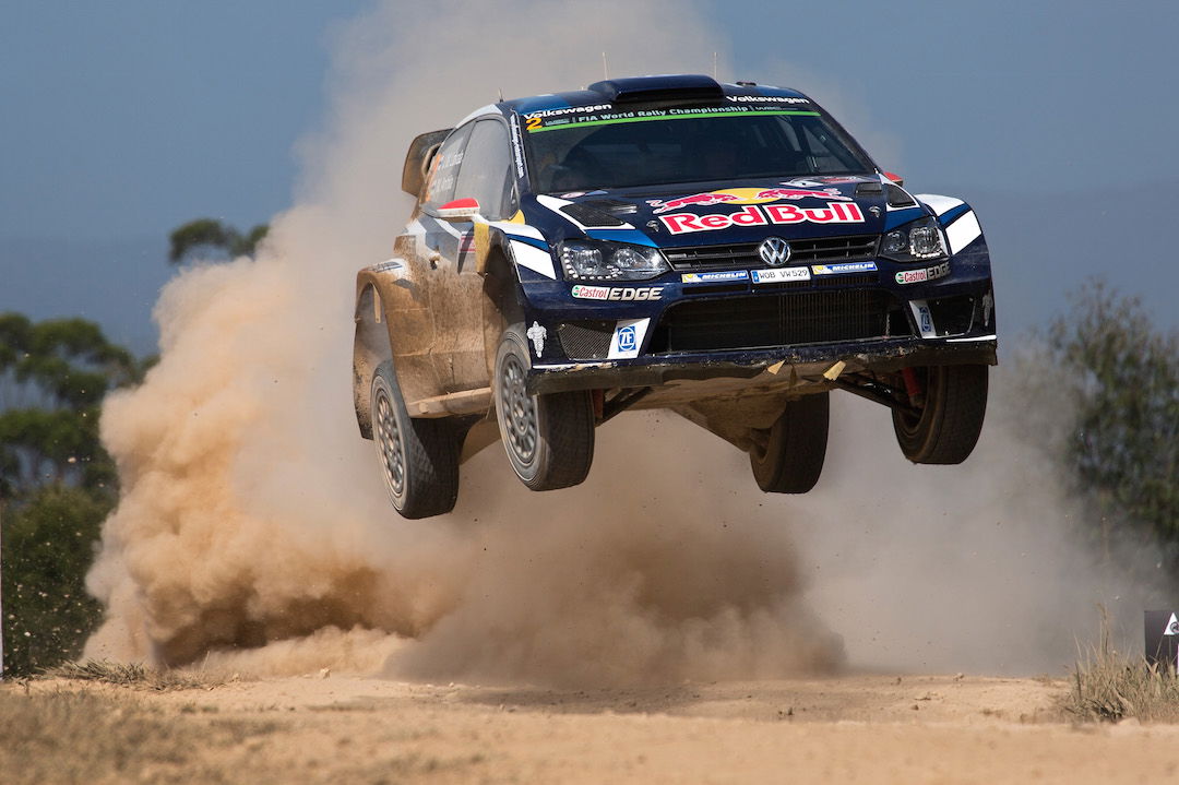 Jari-Matti Latvala flying high at Rally Australia 
