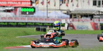 Max Walton on his way to fifth in the Rotax Max Grand Finals Senior (PIC: Rotax)