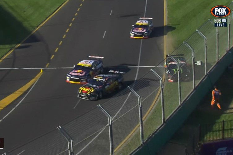 T8 drivers share theory on rivals taking each other out