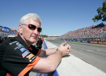 Wayne Cattach at the 2005 Adelaide 500. Image: Mark Horsburgh/LAT Photographic