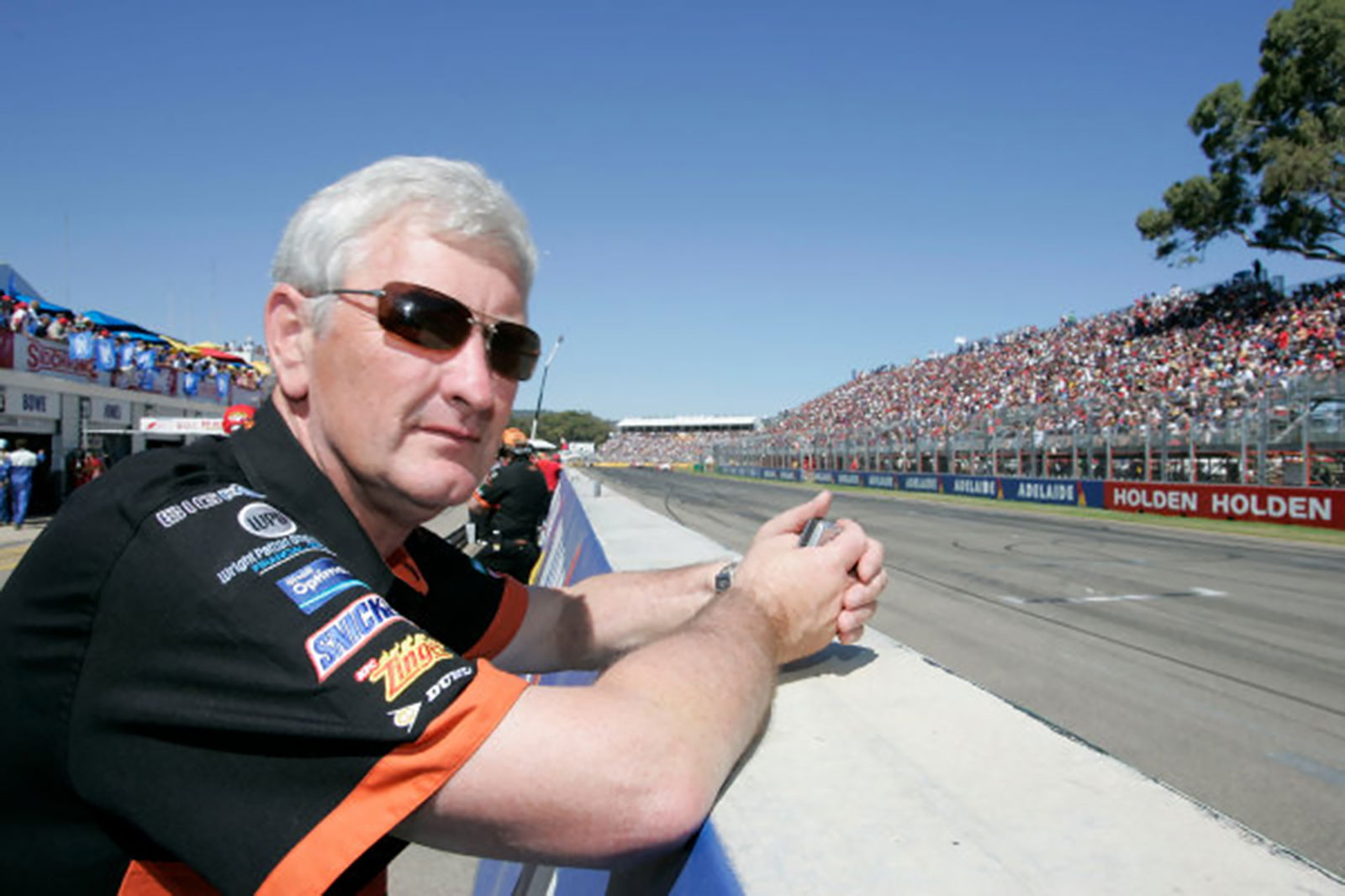 Wayne Cattach at the 2005 Adelaide 500. Image: Mark Horsburgh/LAT Photographic