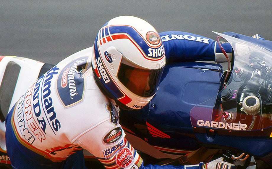 Wayne Gardner in action. Image: Transmission Films