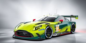 The #89 Earl Bamber Motorsport Aston Martin Vantage GT3 to be raced in the 2024/25 Asian Le Mans Series.