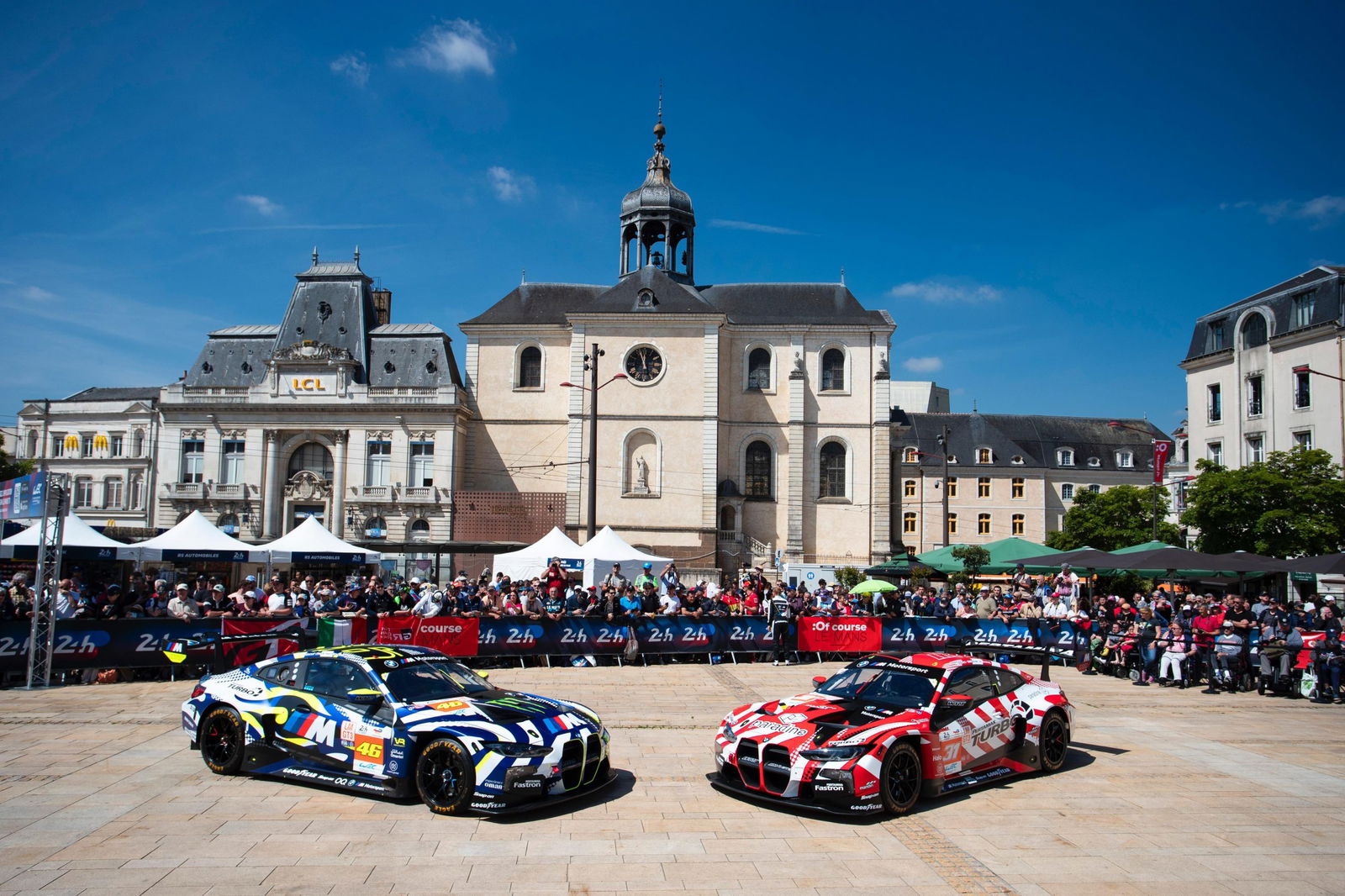 BMW campaigned two M4 GT3 race cars in the 2024 FIA World Endurance Championship.