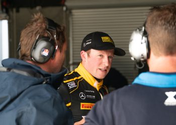 Will Brown (pictured at a GT3 test day) is about to drive a Triple Eight Camaro Supercar for the first time. Image: Supplied