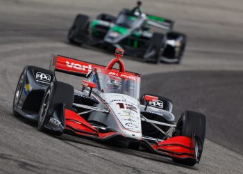 Will Power int he #12 at the Milwaukee Mile.