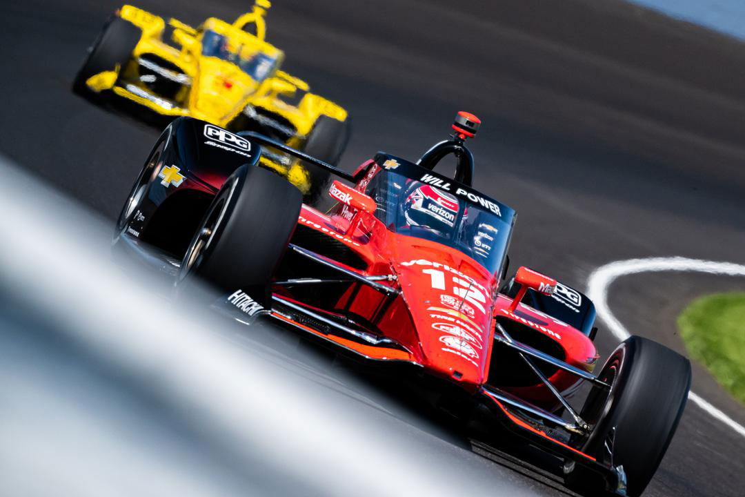 Will Power IndyCar oval driving style adjustment