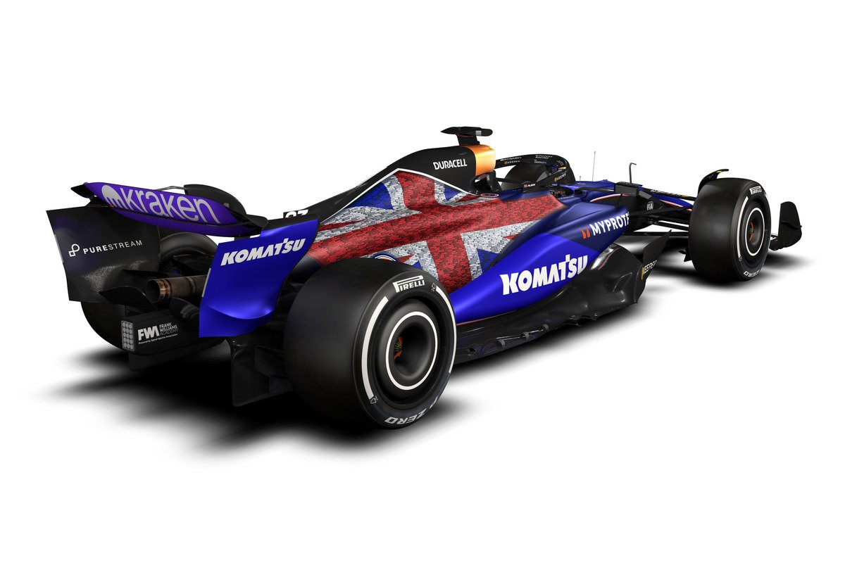 Williams will don a 'staff tribute' livery at this weekend's Formula 1 British Grand Prix. Image: Williams F1