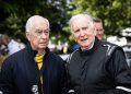 Roger Penske with John Watson at the Goodwood Festival of Speed.