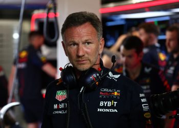 Christian Horner will face lawyers on allegations of 'inappropriate behaviour' on Friday. Image: Batchelor / XPB Images