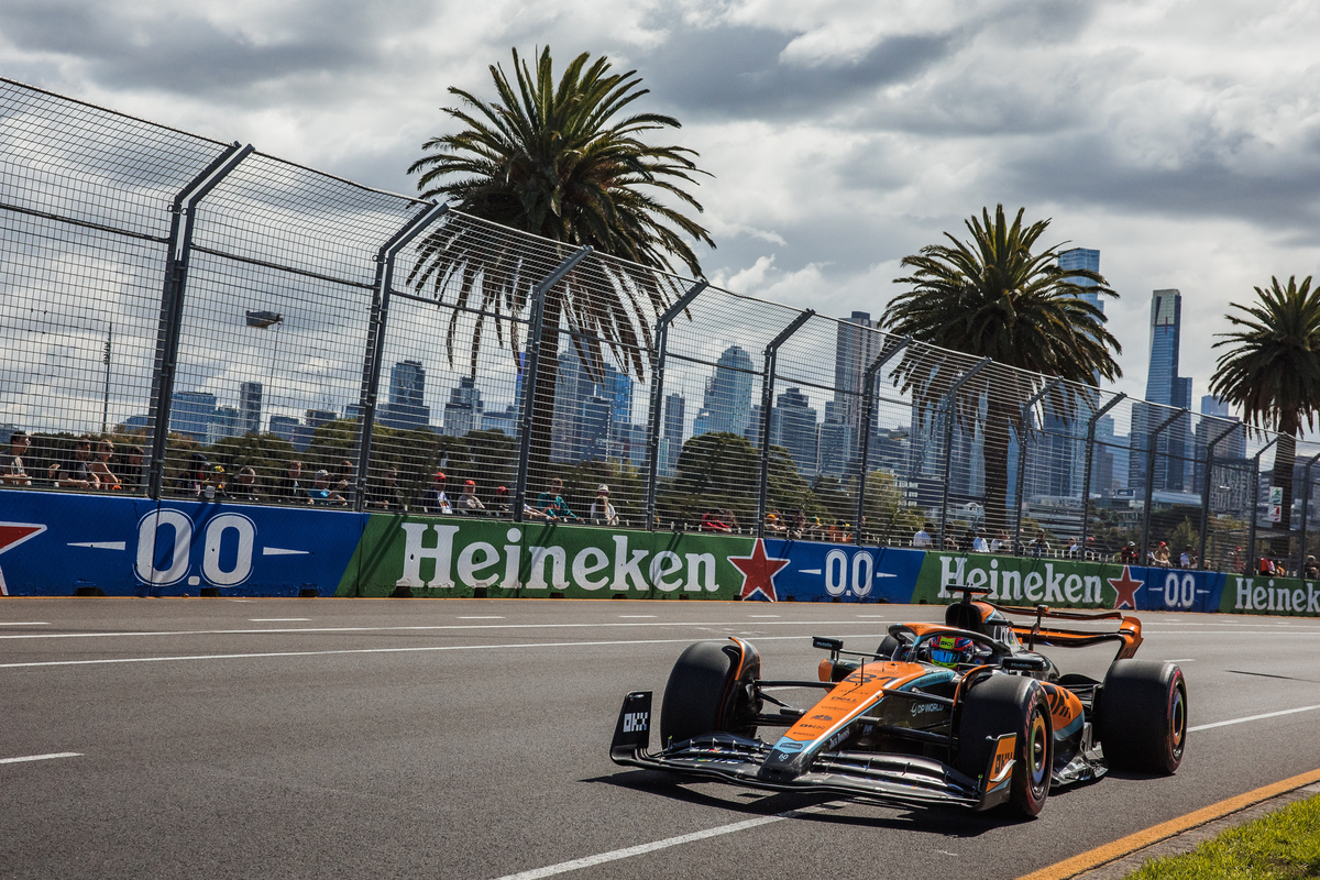 Oscar Piastri has revealed the relief he felt following last year's Australian Grand Prix. Image: Bearne / XPB Images