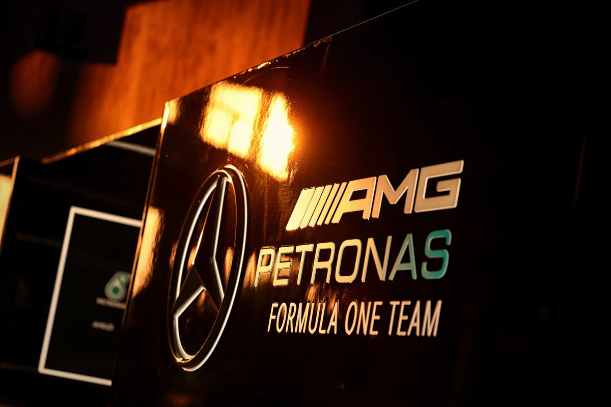 Mercedes-AMG PETRONAS F1 Team becomes first motorsport team to sign The Climate Pledge . Image: XPB Images
