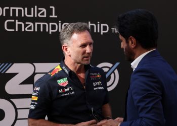 The drama surrounding Christian Horner will be discussed at a meeting between FIA and F1 bosses in Bahrain. Image: Bearne / XPB Images