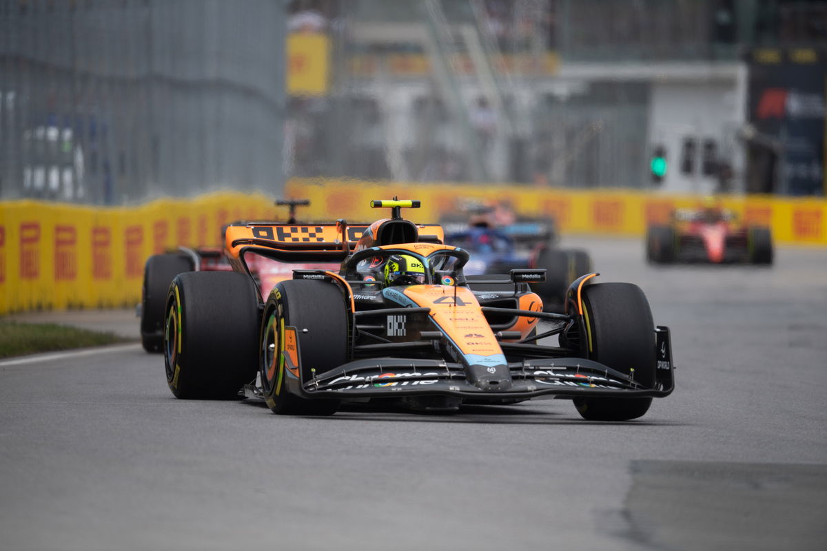 McLaren has exercised its right of review over Lando Norris' five-second time penalty in Canada