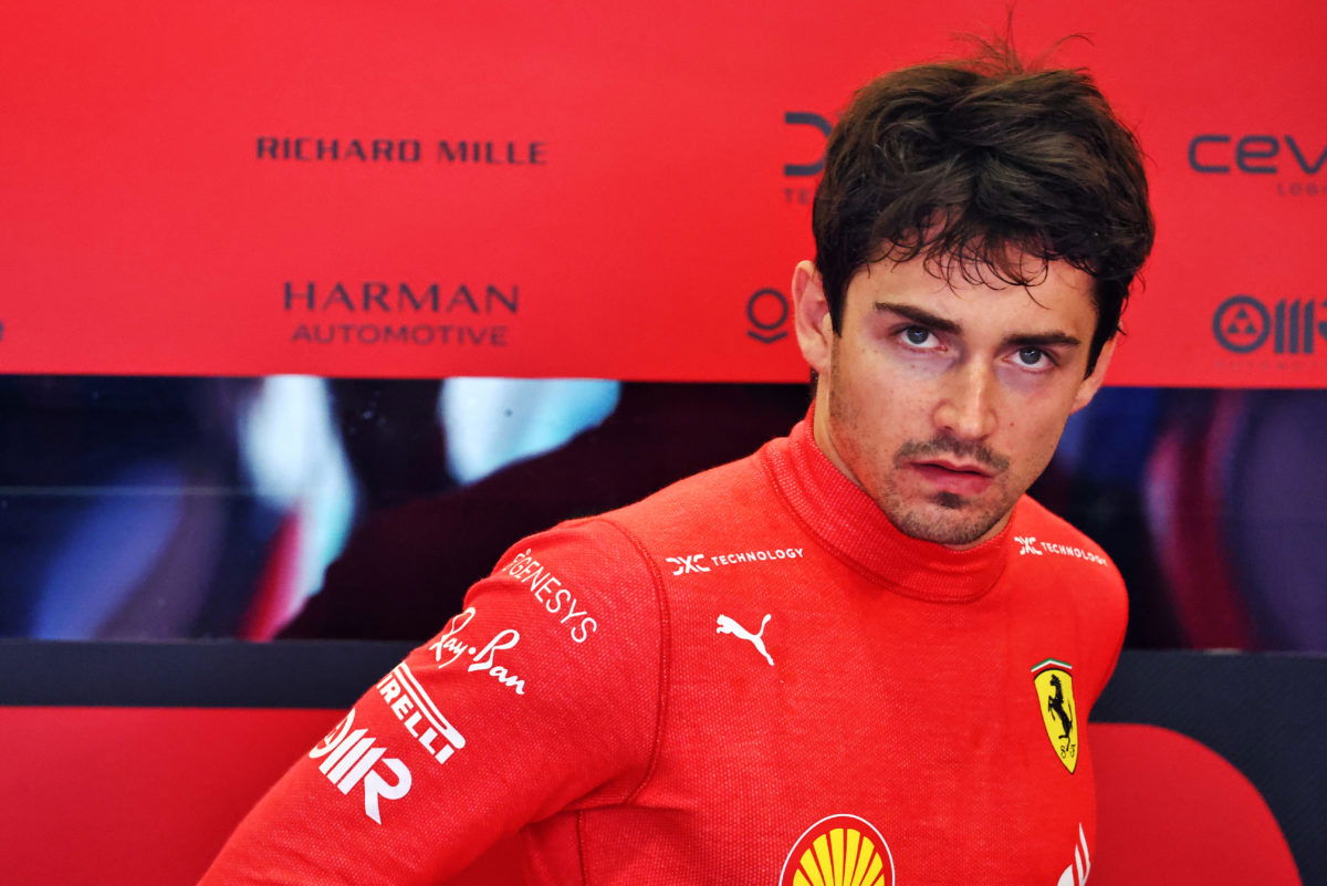 Charles Leclerc has been hit with a three-place grid drop for the Austrian sprint