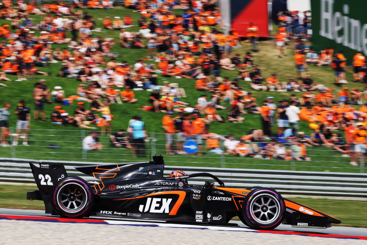 Richard Verschoor claimed a thrilling Formula 2 Feature win
