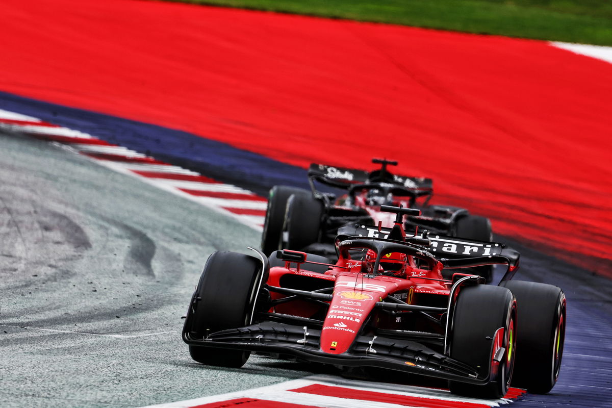 Charles Leclerc has said Ferrari is 'pushing like never before'