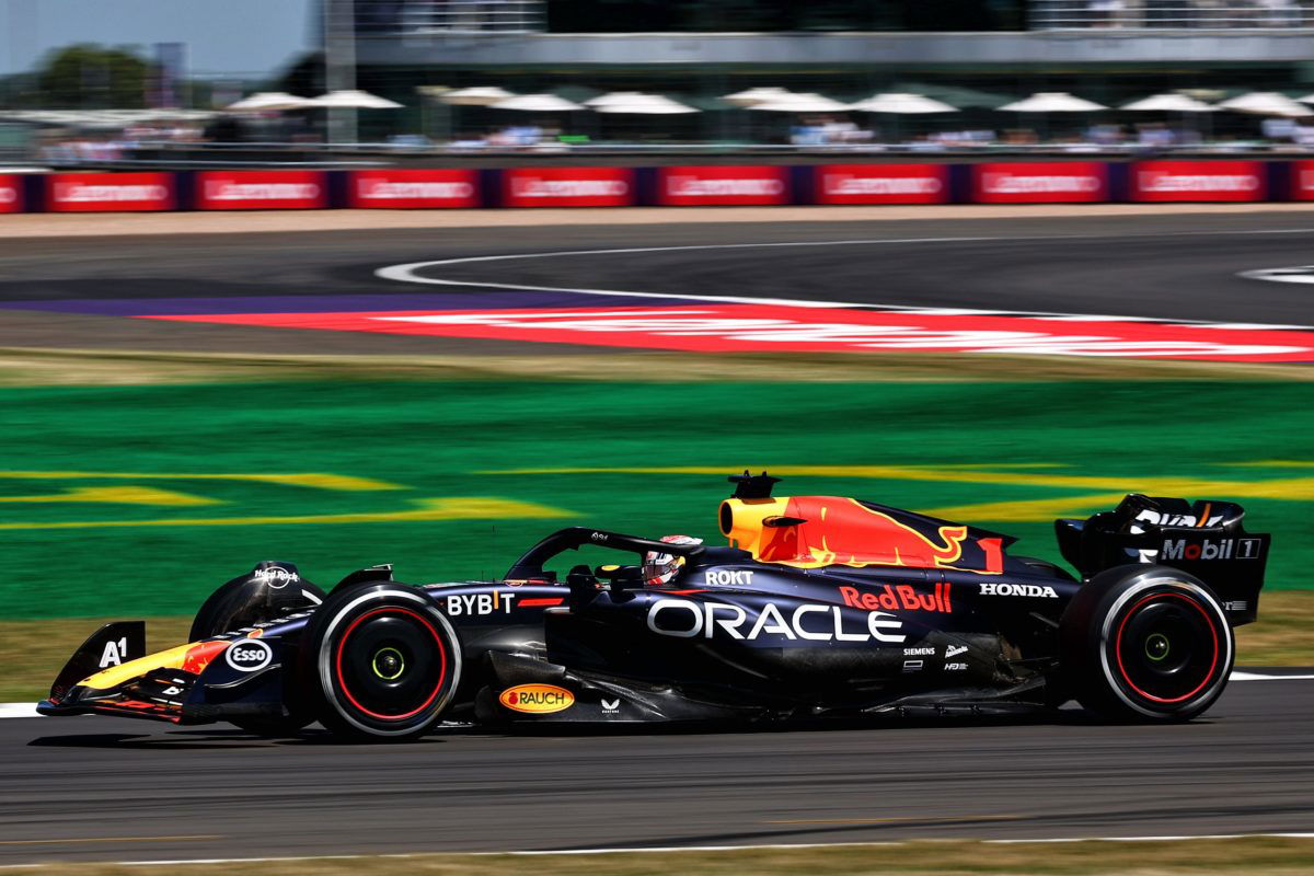 Max Verstappen topped opening practice while Alex Albon was third fastest