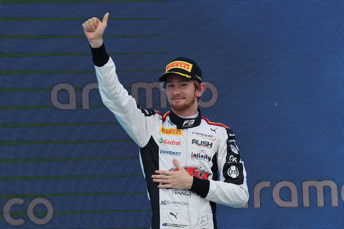 Mansell joins leading junior squad for 2024 F3 campaign