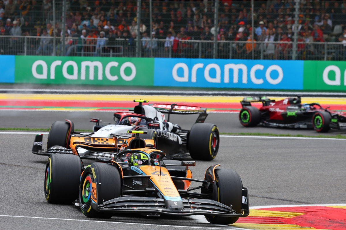 McLaren admits running Lando Orris on the hard tyres in Belgium was a mistake