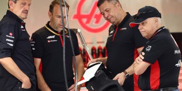 Gene Haas (right) has explained his reasons for sacking Guenther Steiner