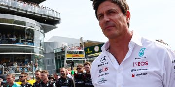 Toto Wolff is adamant he will not be stepping back at Mercedes any time soon.