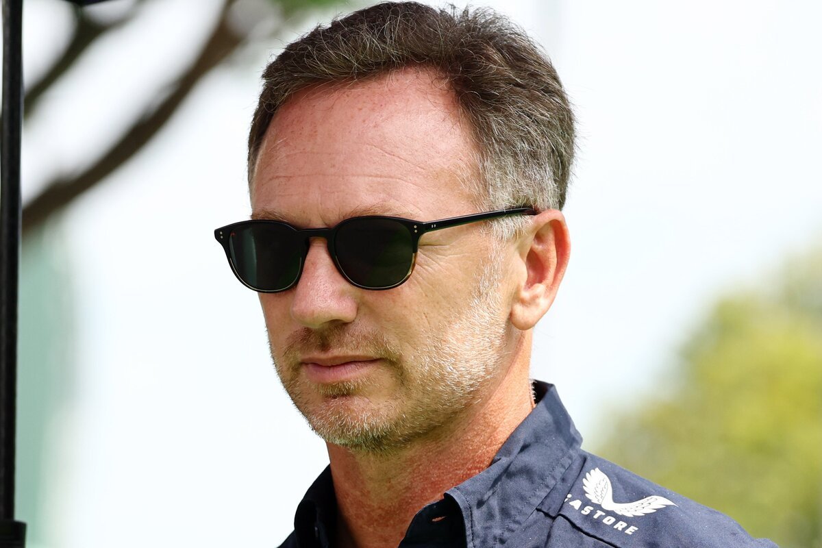 Christian Horner has faced the media for the first time since allegations of inappropriate behaviour became public. Image: XPB Images