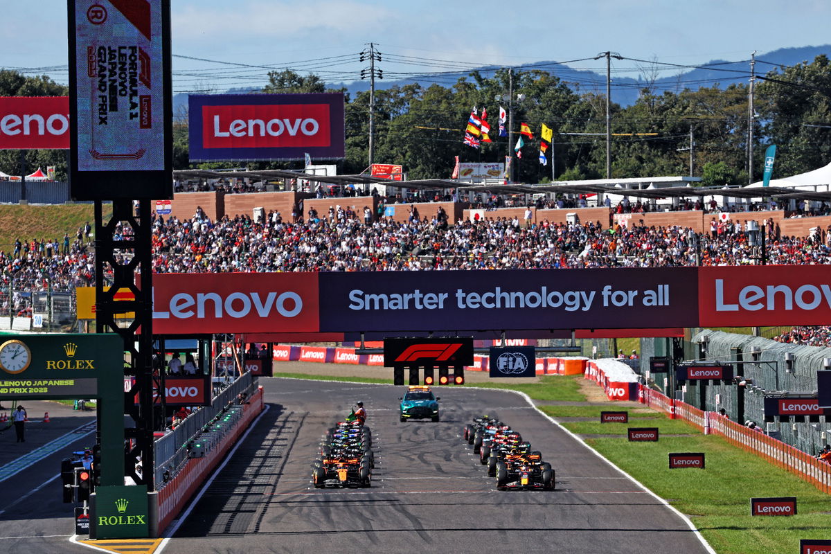 The Japanese GP will remain on the F1 calendar until at least 2029. Image: Batchelor / XPB Images