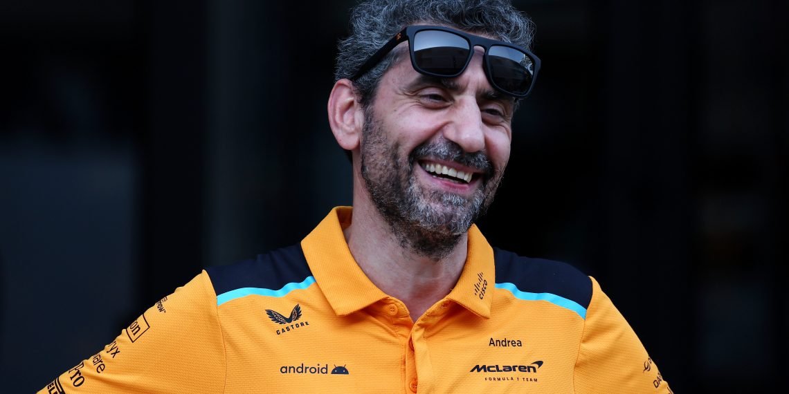 McLaren team principal Andrea Stella has been described as 'the swan' by CEO Zak Brown