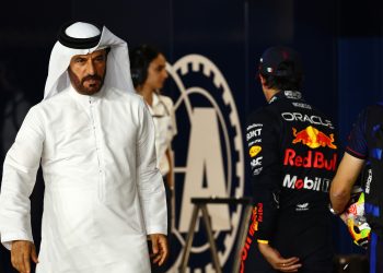 It has been alleged Mohammed Ben Sulayem attempted to block last year's Las Vegas Grand Prix. Image: Batchelor / XPB Images