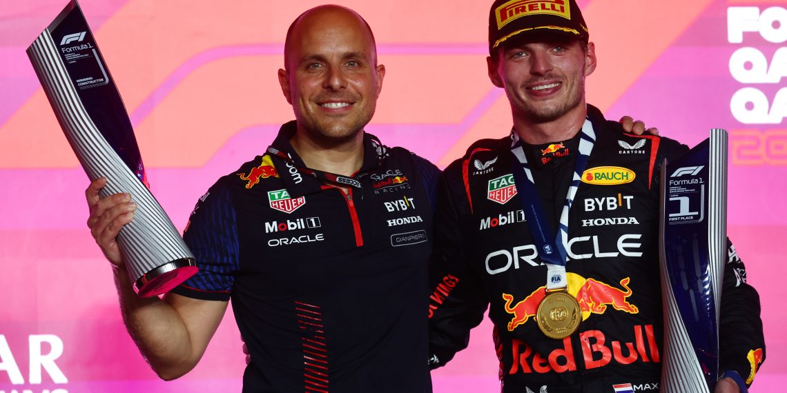 Gianpiero Lambiase has had to maintain a level-headed relationship with Max Verstappen