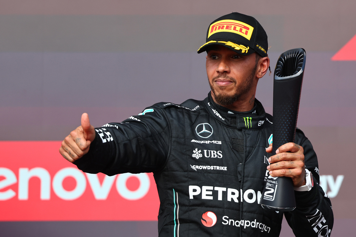 Lewis Hamilton will join Ferrari for 2025. Image: Batchelor / XPB Images