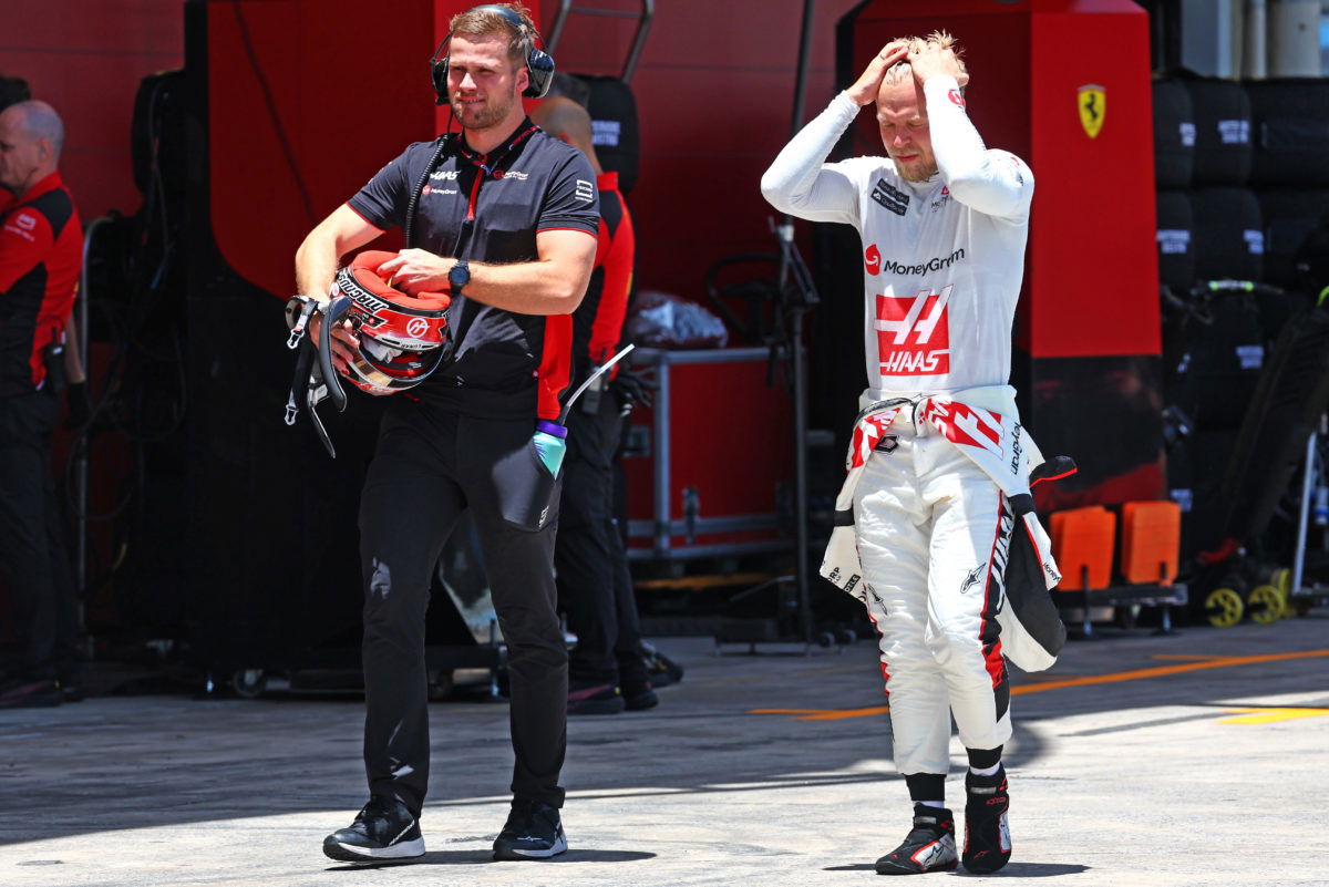 Magnussen: I took one for Haas