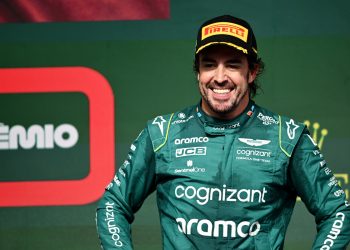 Fernando Alonso has admitted he's uncertain whether he'll continue racing in F1 in 2025. Image: Price / XPB Images