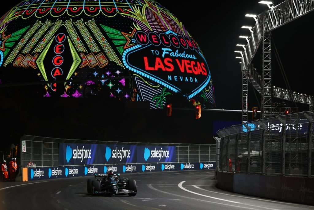 This year's Las Vegas GP will again start at 10pm