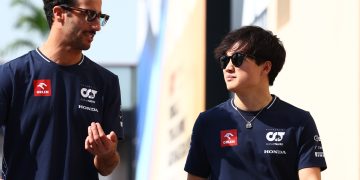 Yuki Tsunoda feels Daniel Ricciardo has provided him with a reference point after moving to AlphaTauri