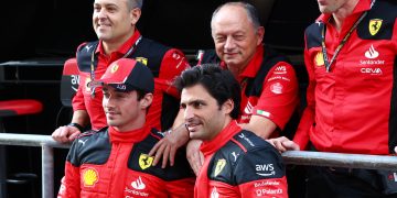 Fred Vasseur (top, centre) has explained why he was not satisfied with his firat year in charge of Ferrari