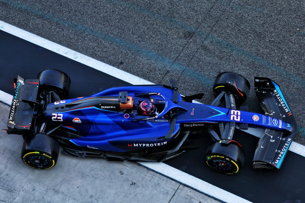 The Williams FW45 possessed 'a big personality', according to Alex Albon