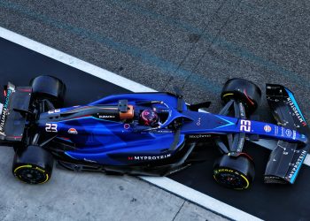 The Williams FW45 possessed 'a big personality', according to Alex Albon