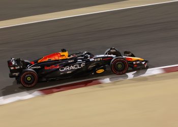 Max Verstappen has qualified on pole position for the Bahrain Grand Prix. Image: Staley / XPB Images