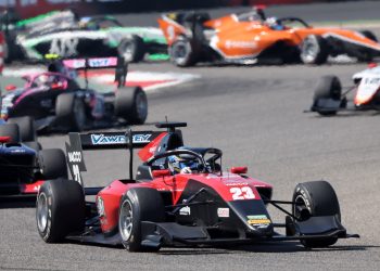 Christian Mansell stormed to second place in Bahrain. Image: XPB Images