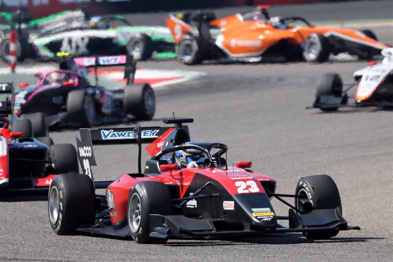 Christian Mansell stormed to second place in Bahrain. Image: XPB Images