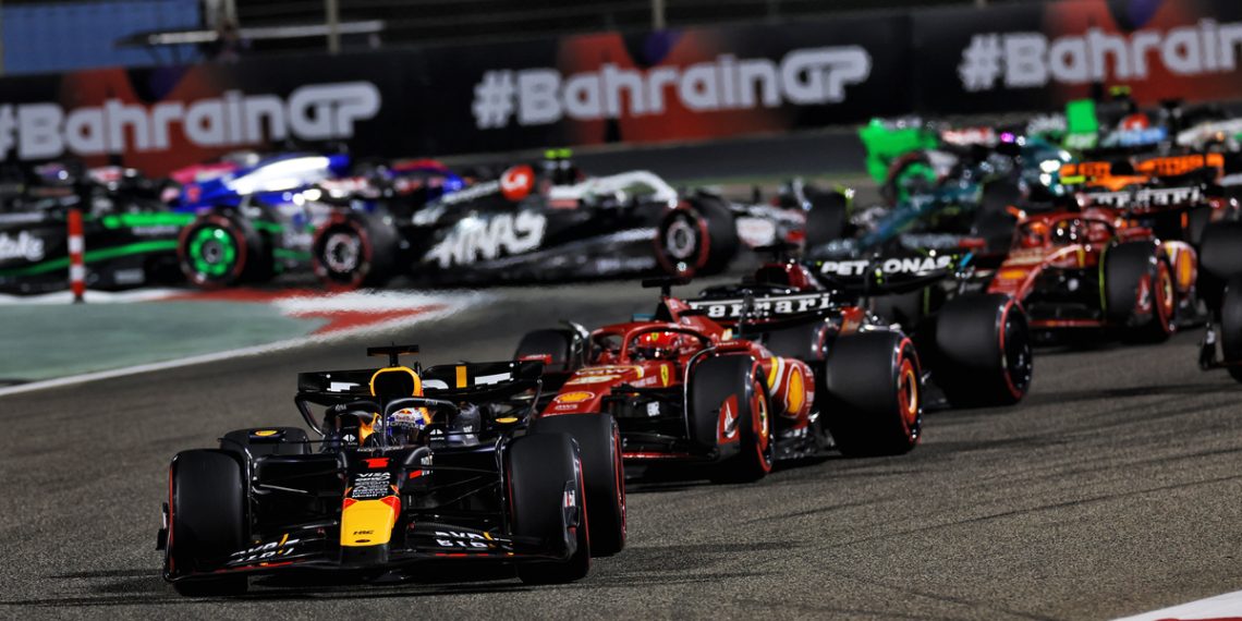 Max Verstappen dominated the Bahrain Grand Prix. Image: Staley / XPB Images
