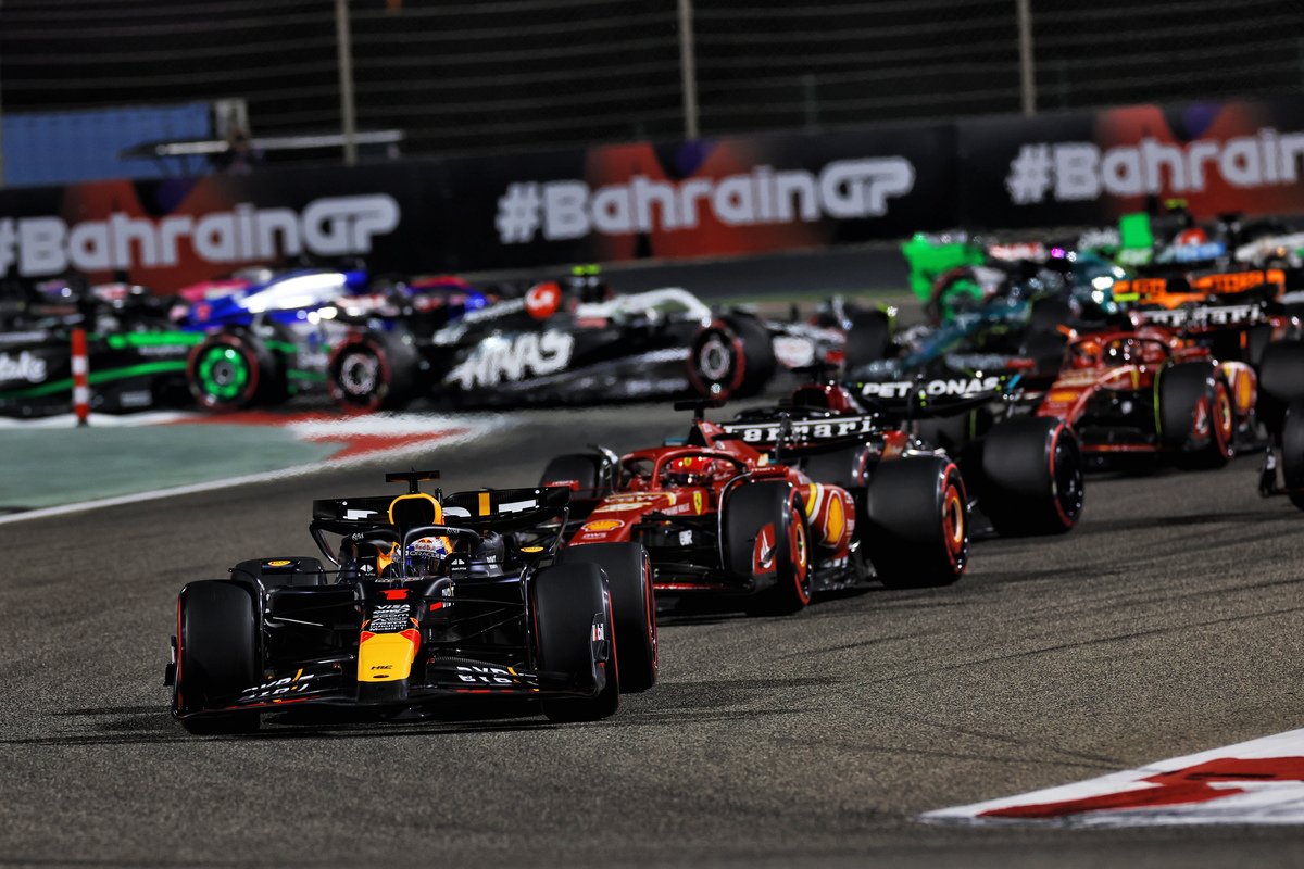 Max Verstappen dominated the Bahrain Grand Prix. Image: Staley / XPB Images