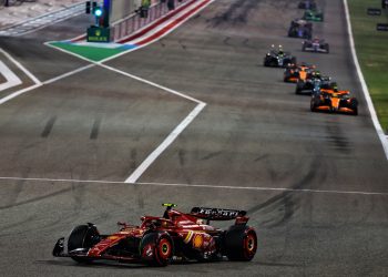 Max Verstappen might have won, but Carlos Sainz showed there's progress being made at Ferrari. Image: Batchelor / XPB Images