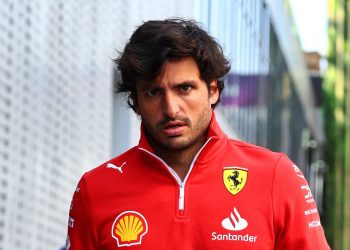 Ferrari has withdrawn Carlos Sainz from the Saudi Arabian Grand Prix. Image: XPB Images