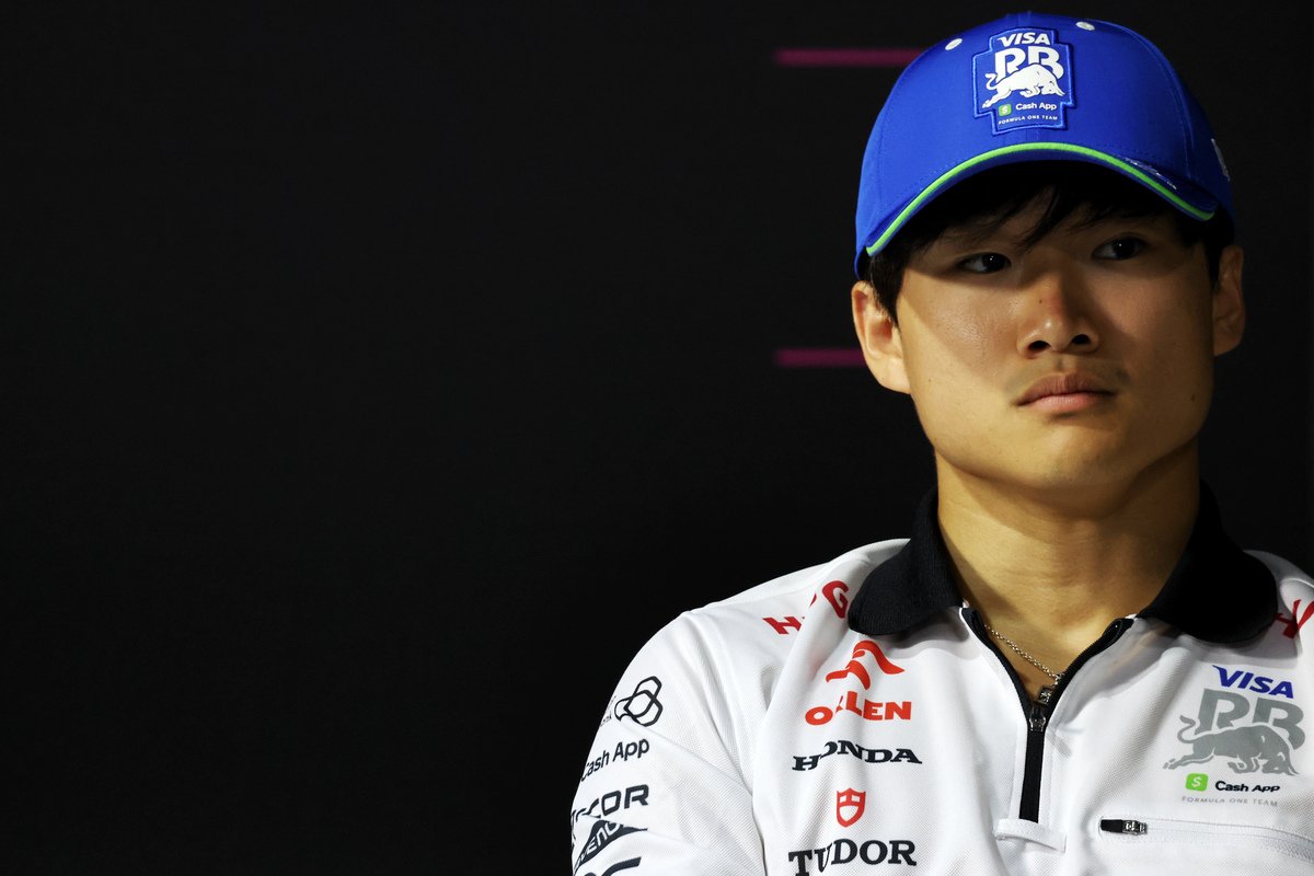 Yuki Tsunoda has admitted he has to improve if he's to be considered for Red Bull Racing in 2025. Image: Bearne / XPB Images