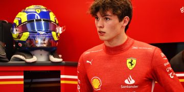 Oliver Bearman will become the youngest ever driver to race for Ferrari after replacing Carlos Sainz in Saudi Arabia. Image: Batchelor / XPB Images