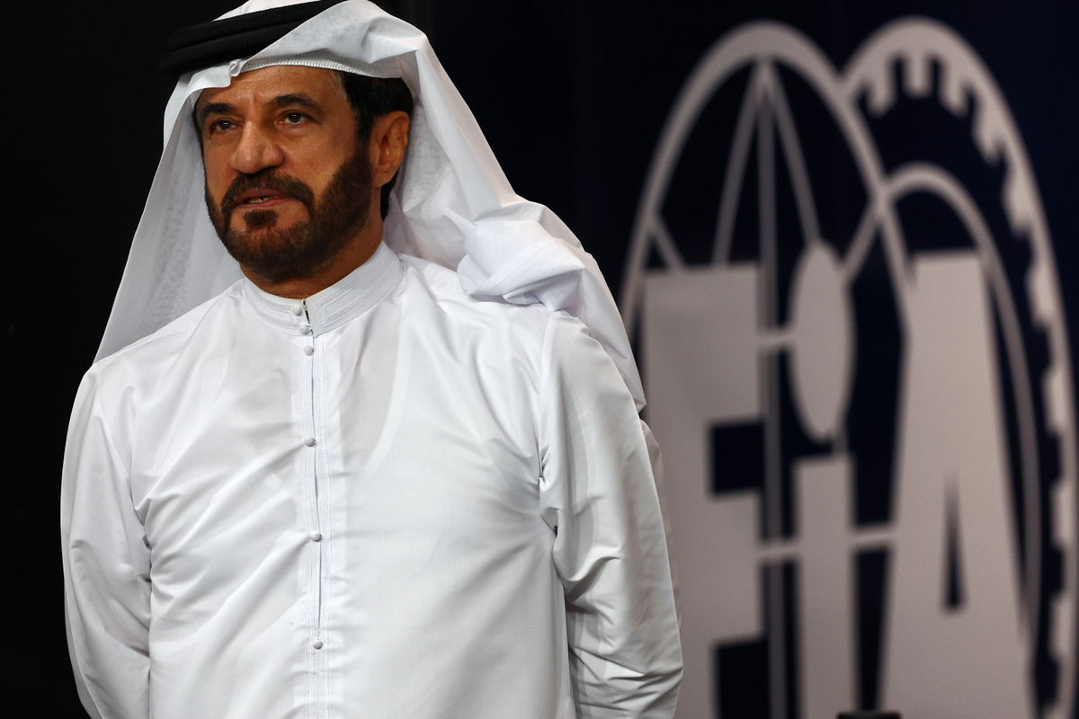 Mohammed Ben Sulayem has been cleared of allegations he attempted to itnterfere with F1 events last year. IMage: Batchelor / XPB Images
