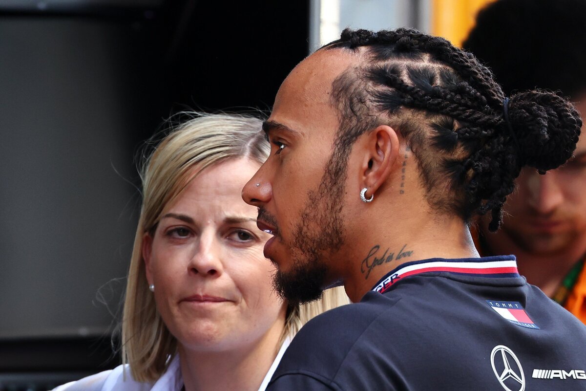 Lewis Hamilton has praised Susie Wolff's decision to lodge a criminal complaint against the FIA. Image: XPB Images
